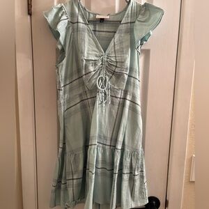 Universal Thread Green Plaid Dress